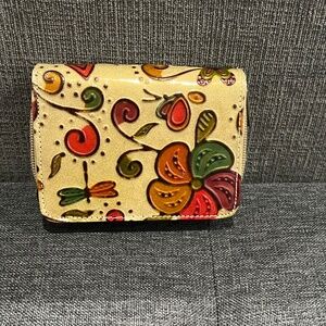 Cambel Square Leather Wallet